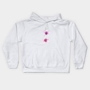 Watercolor Orchids Kids Hoodie